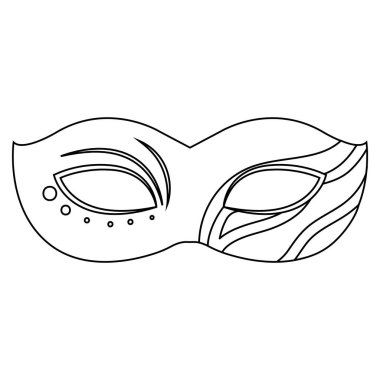 Mardi Gras için maske
