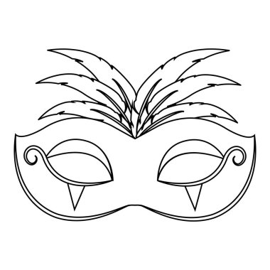 Mardi Gras için maske