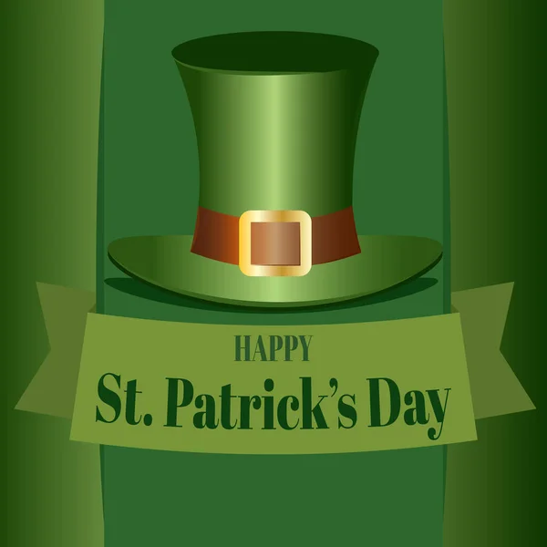 Carte de voeux de la Saint Patricks Day — Image vectorielle