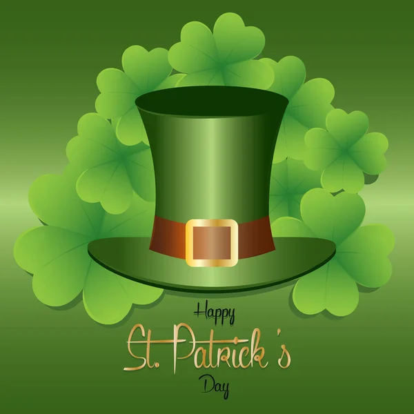 Saint patricks day greeting card — Stock Vector