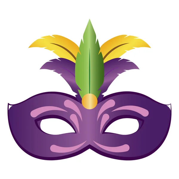 หน้ากากสําหรับ Mardi Gras — ภาพเวกเตอร์สต็อก