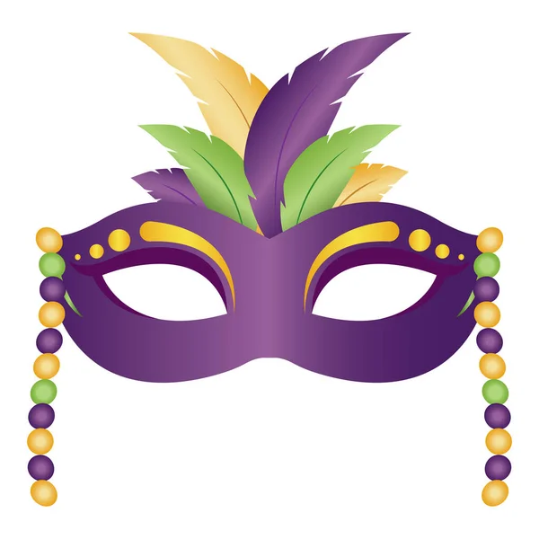 Maska dla Mardi Gras — Wektor stockowy