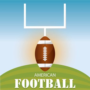 Amerikan futbol posteri