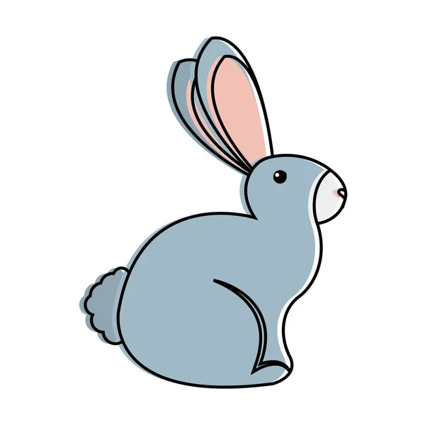 ウサギだ。春 — ストックベクタ