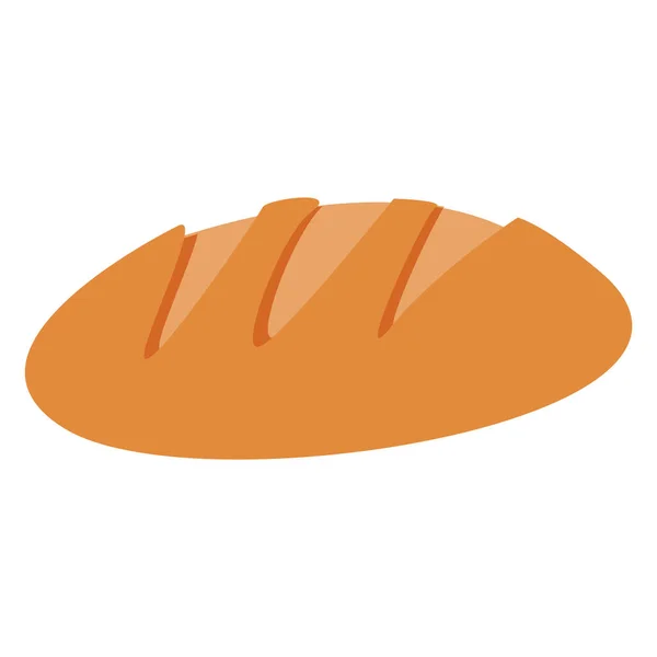 Ізольований образ хліба — стоковий вектор