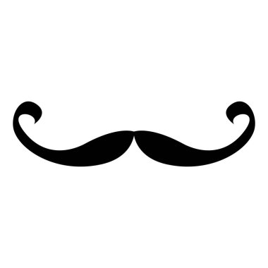 İzole bıyık görüntüsü