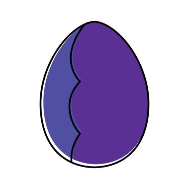 Süslü paskalya yumurtası simgeleri