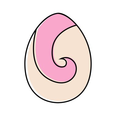 Süslü paskalya yumurtası simgeleri