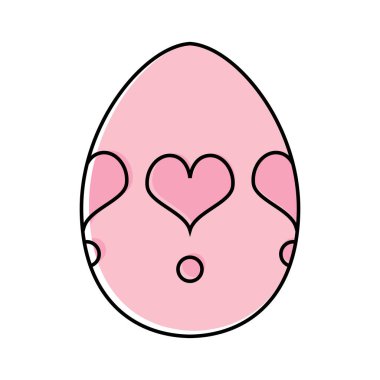 Süslü paskalya yumurtası simgeleri