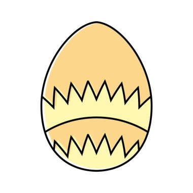 Süslü paskalya yumurtası simgeleri