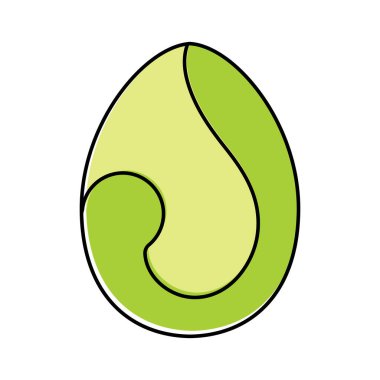 Süslü paskalya yumurtası simgeleri