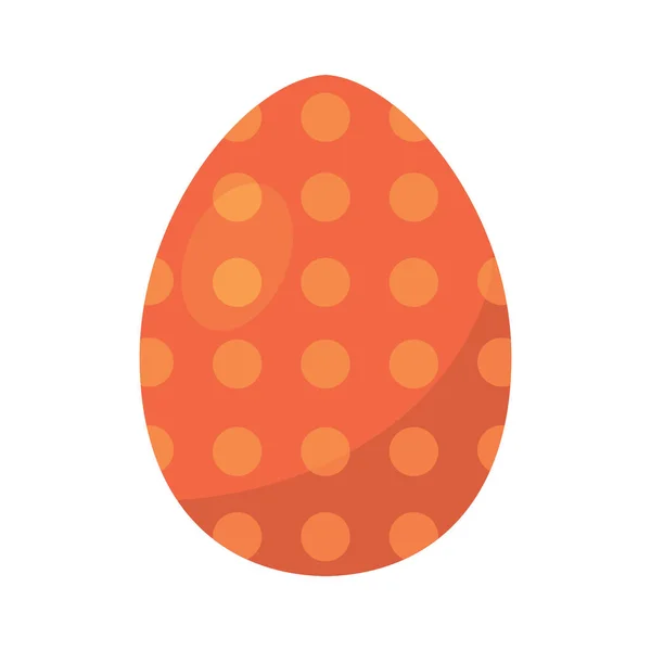 Decorated easter eggs icons — Stock Vector