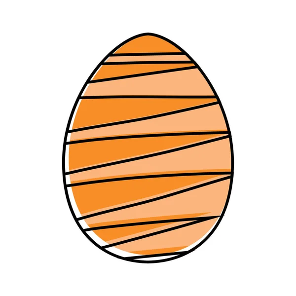 Süslü paskalya yumurtası simgeleri — Stok Vektör