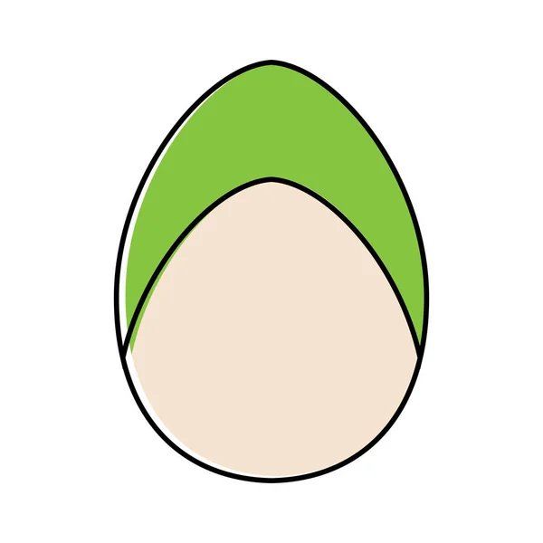 Ícones decorados de ovos de páscoa — Vetor de Stock