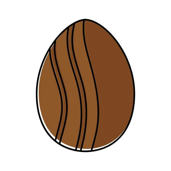 Süslü paskalya yumurtası simgeleri — Stok Vektör