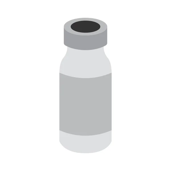 Icono de ampolla médica aislada — Vector de stock