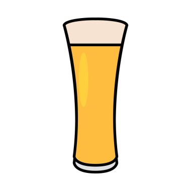 İzole bira bardağı ikonu