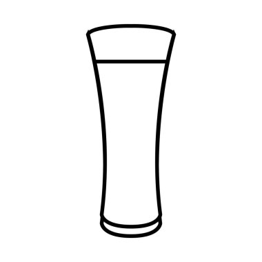 İzole bira bardağı ikonu