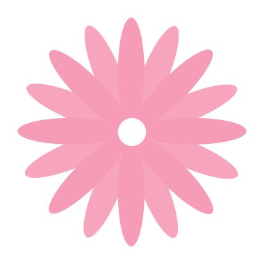 İzole edilmiş pembe çiçek