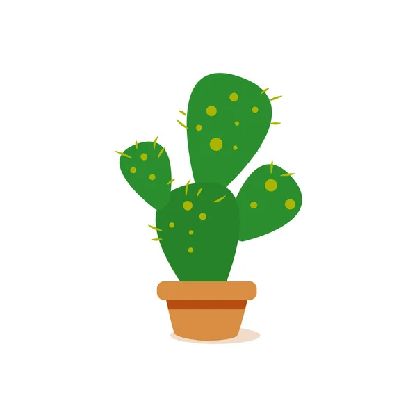 Isolée icône de cactus — Image vectorielle