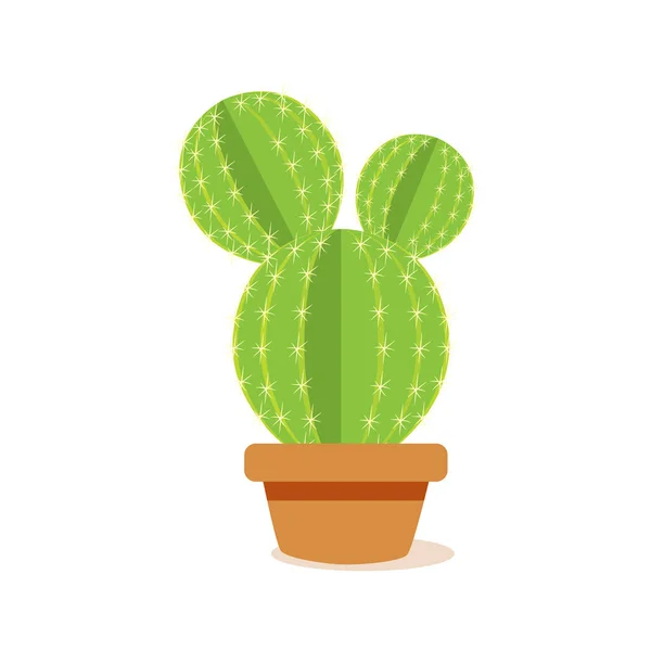 Isolated cactus icon — Stock Vector