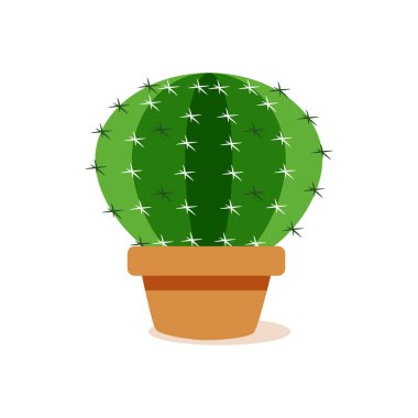 İzole kaktüs simgesi