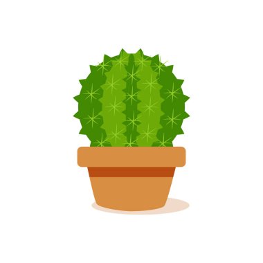 İzole kaktüs simgesi