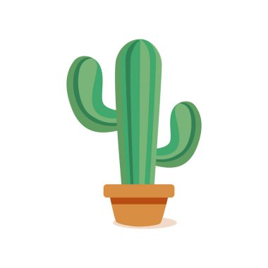 İzole kaktüs simgesi
