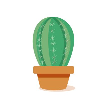 İzole kaktüs simgesi