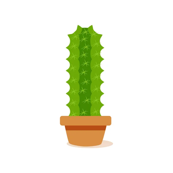 Isolée icône de cactus — Image vectorielle