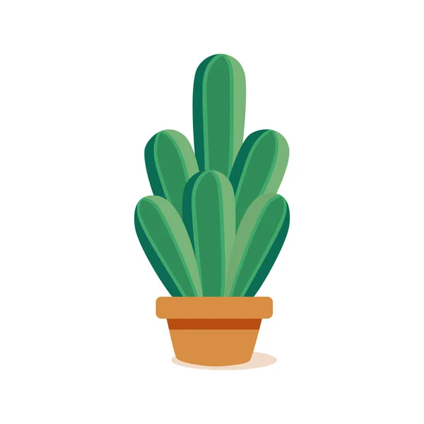 Icono de cactus aislado — Archivo Imágenes Vectoriales