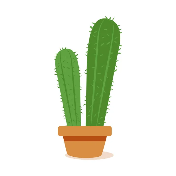 Geïsoleerde cactus icoon — Stockvector