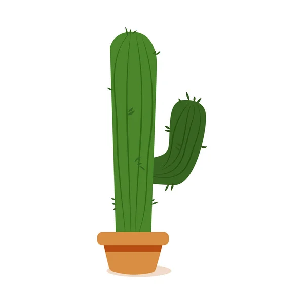 Icono de cactus aislado — Vector de stock