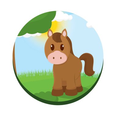 Şirin at çizgi filmi.