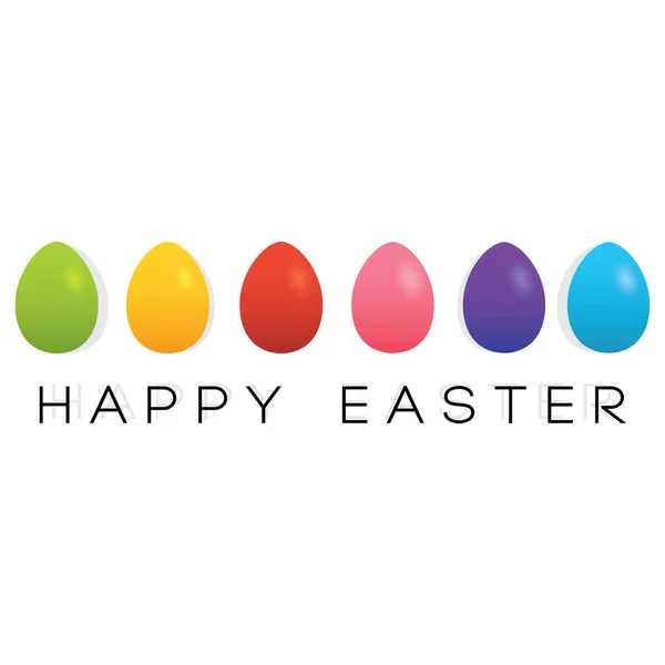 Happy easter card — Stock Vector