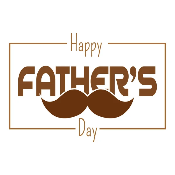 Happy fathers day banner — Stock Vector