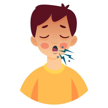 Tecrit edilmiş hasta bir adam.