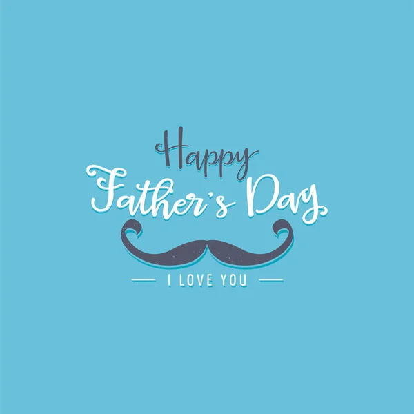 Poster for dad with text — Stock Vector