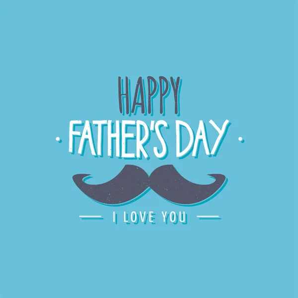 Poster for dad with text — Stock Vector