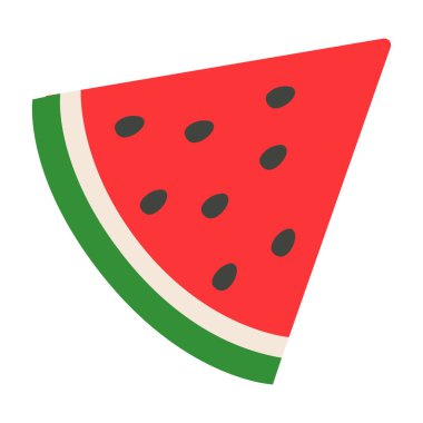 İzole edilmiş karpuz simgesi