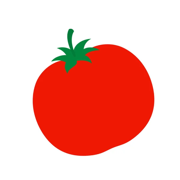 Vereinzelte Tomatensymbole — Stockvektor