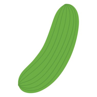 İzole edilmiş salatalık simgesi