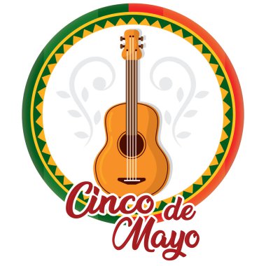 Cinco de mayonez şablonu