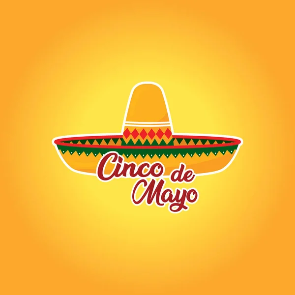 Plantilla Cinco de mayo — Vector de stock