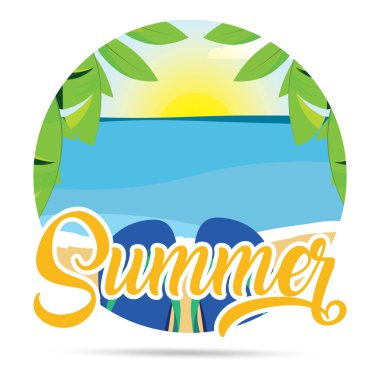 Yaz manzarası posteri