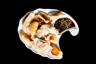 plaka üzerinde Kızarmış köfte