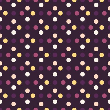 Dikişsiz desen, puantiyeli duvar kağıdı.