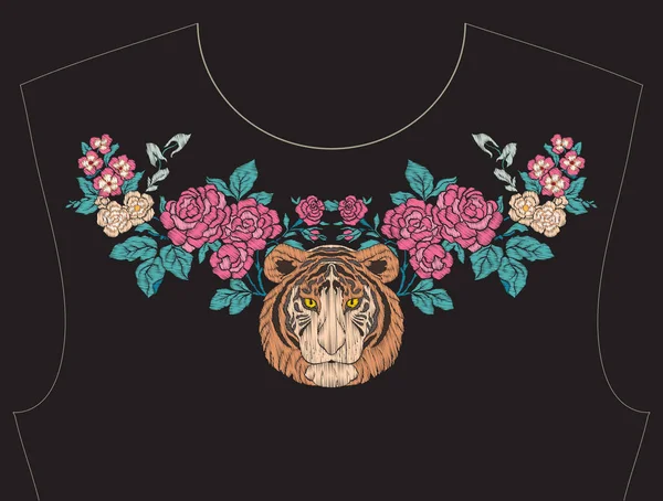 Nakış yaka, yaka T-shirt, bluz, gömlek için.