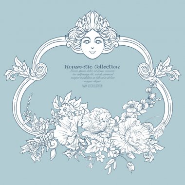 Yaz çiçek: poppy, nergis, anemon, violet, botanik s