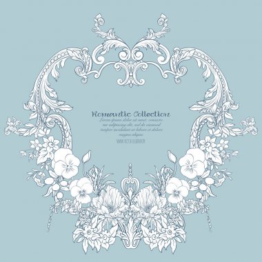 Yaz çiçek: poppy, nergis, anemon, violet, botanik s